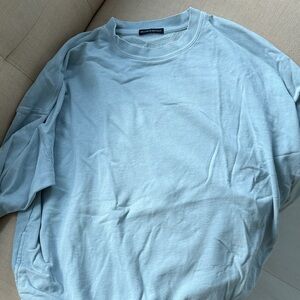 Brandy Melville Sky Blue Crew Neck Sweater